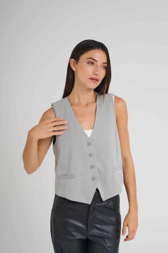 ART 2733T CHALECO TWILL GRIS en internet