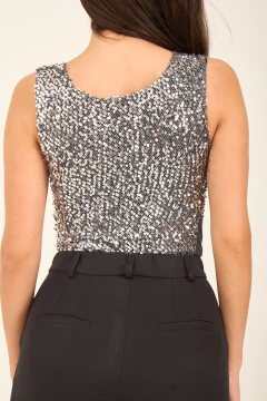 ART 2840 BODY LENTEJUELAS PLATA - Rock & Stories