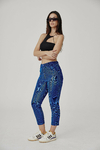 PANTALON SASTRERO LUREX AZUL