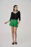 SHORT CROCO VERDE