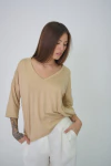 ART 2581 REMERON SIMIL GAMUZA MULTITACHITAS BEIGE