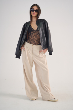 ART 2522 CAMPERA BOMBER ECO /CIERRE Y BOLSILLOS en internet