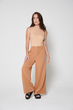 Body Espalda Descubierta Beige