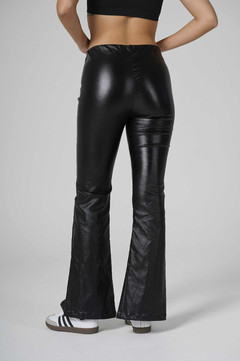 ART 2524 CALZA/PANTALON DE BENGALINA CON TAJO NEGRO - Rock & Stories