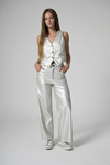 ART 2314 PANTALON PALAZZO ECO PLATA