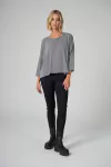 ART 2552 REMERA GRETA MANGA 3/4 GRIS