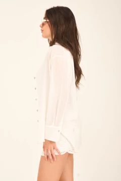 ART 2599 CAMISA BAMBULA SOFT BLANCA en internet