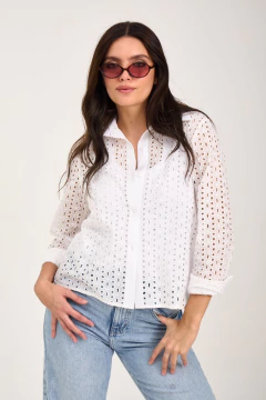 ART 2853 CAMISA DE BRODERIE - comprar online