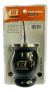 Mate De Acero Inoxidable 300 Ml Lusqtoff Negro Con Bombilla en internet