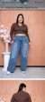 Jean Wide leg flecos