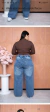 Jean Wide leg flecos - comprar online