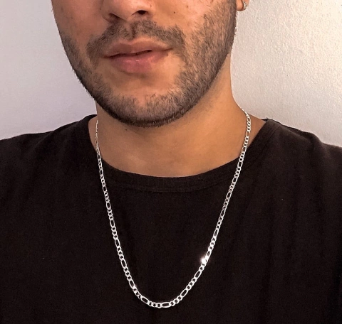 Corrente de Prata 3 em 1 COL00033