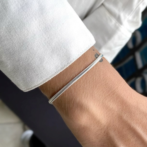 Pulseira de Prata Lacraia PUL00041