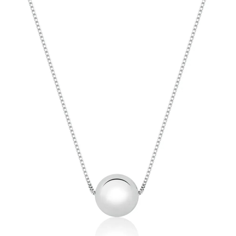 Colar de Prata Esfera COL00010 - comprar online