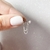 Piercing de Prata Pontinho de Luz Corrente Dupla PRC00004 - loja online