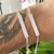 Pulseira Placa Casal de Prata - Valentina's Joias