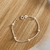 Pulseira Bolinha Veneziana Infantil de Prata PUL00043