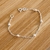 Pulseira Bolinha Infantil de Prata PUL00033