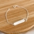 Pulseira Plaquinha Menina Infantil de Prata PUL00015 - comprar online