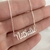 Colar com Nome de Prata Fonte Baby - loja online