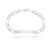 Pulseira de Prata Placa 3 em 1 PUL00021