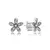 Brinco Florzinha Bem-me-quer de Prata BRC00016 - comprar online