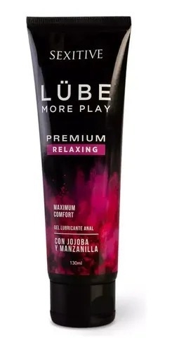Gel Lubricante Intimo Sexitive Anal 130ml Base Acuosa Lube