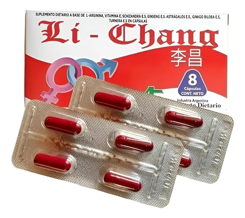 Estimulante Masculino Li Chang Excitante para el Hombre Mejora Erección - comprar online