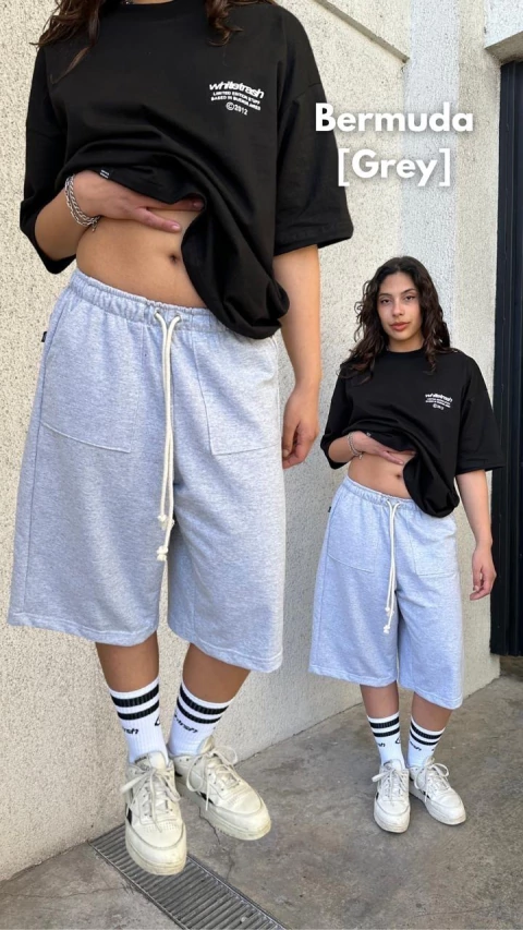 Bermuda [baggy] Grey - comprar online