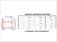 Crew neck Aditrash en internet