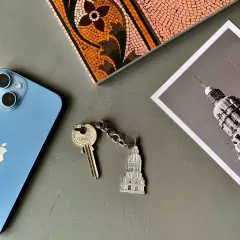 Llavero metálico cúpula Barolo on internet