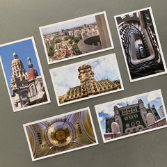 Pack x 6 Postales Barolo color - comprar online