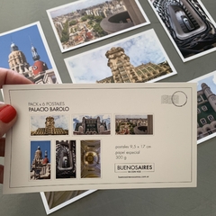 Pack x 6 Postales Barolo color - Buenos Aires va con vos