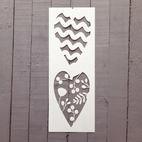 Vc-5 stencil 12x34cm