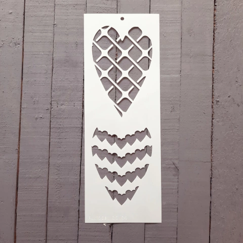 Vc-8 stencil 12×34cm