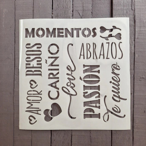 GB51 stencil de 30x30cm