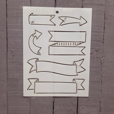 EB34 stencil de 15x20cm