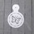 TA41 Stencil para tabla redonda 13x19cm