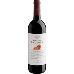 Vinho Mazzei Poggio Badiola Rosso Toscana IGT 750mL
