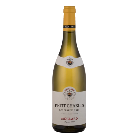 Vinho Moillard Petit Chablis Les Grappes D’Or 750ml