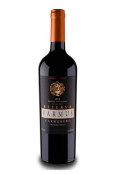 Vinho Farmus Reserva Special Collection Carmenere 750ml