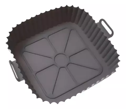 Molde Silicona Cuadrado Airfryer 20 cm