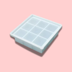 Cubetera silicona c/ tapa x 9 - BIG 2