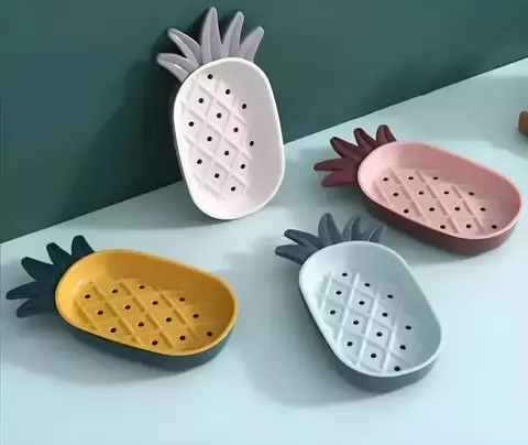 Esponjera/jabonera ananá