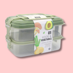 Lunchera doble piso - comprar online