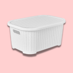 Canasto simil ratan - tienda online