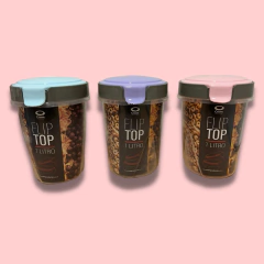 Tarro tapa flip