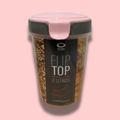 Tarro tapa flip - tienda online
