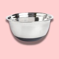 Bowl acero inoxidable con base de silicona