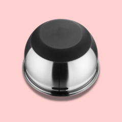 Bowl acero inoxidable con base de silicona - comprar online